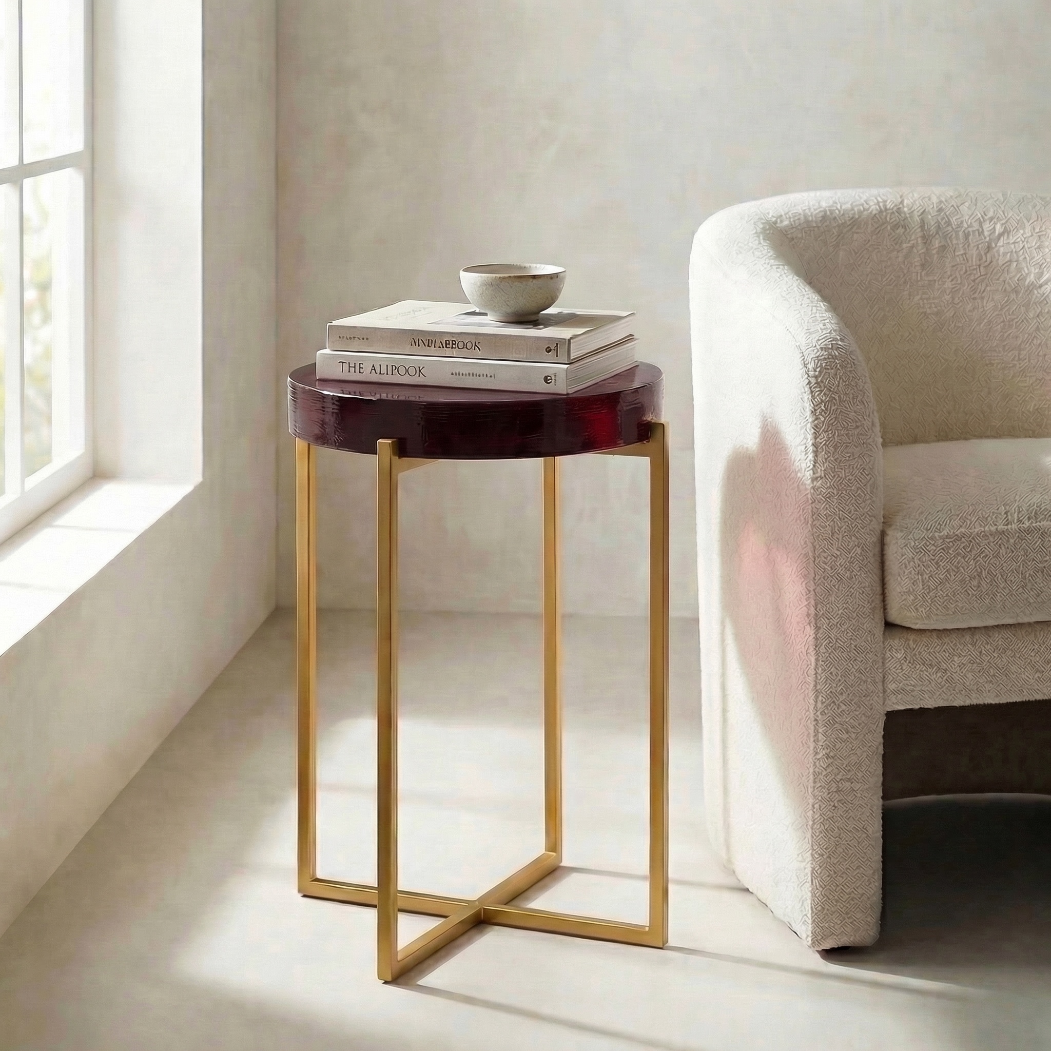 Marilee Accent Table - Red